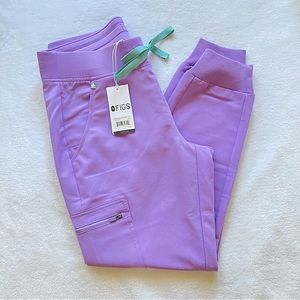 FIGS Jogger Scrub Pants - S Petite Lilac Dawn - NEW w/ Tag